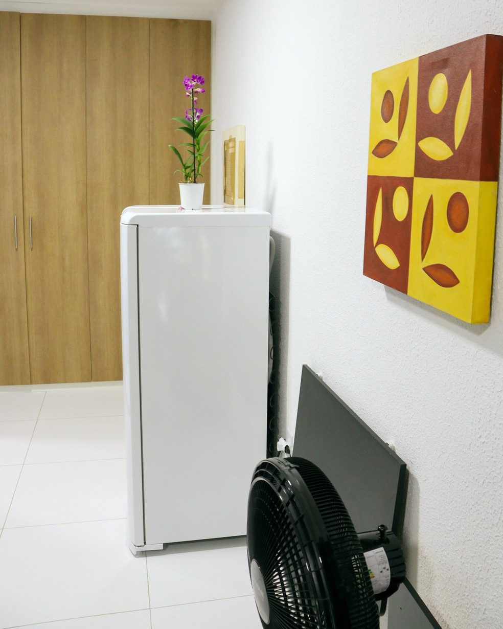 A nova casa de Marcos Oliveira, o Beiçola, mo Retiro dos Artistas — Foto: Michel Livera/Divulgação