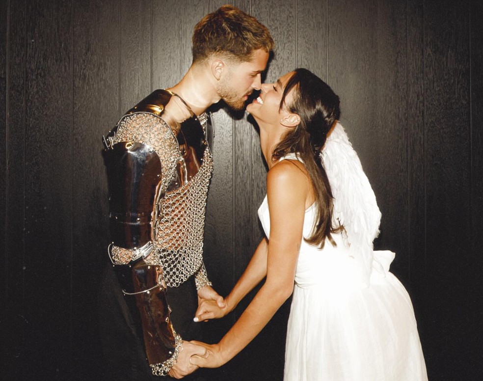 Bruna Marquezine e João Guilherme — Foto: Reprodução