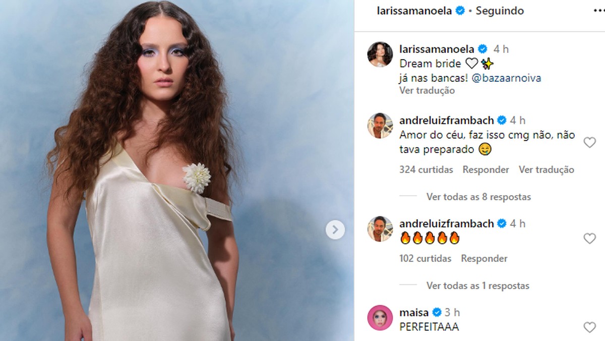 Larissa Manoela conta como reagiu às cenas de filme com o ex João