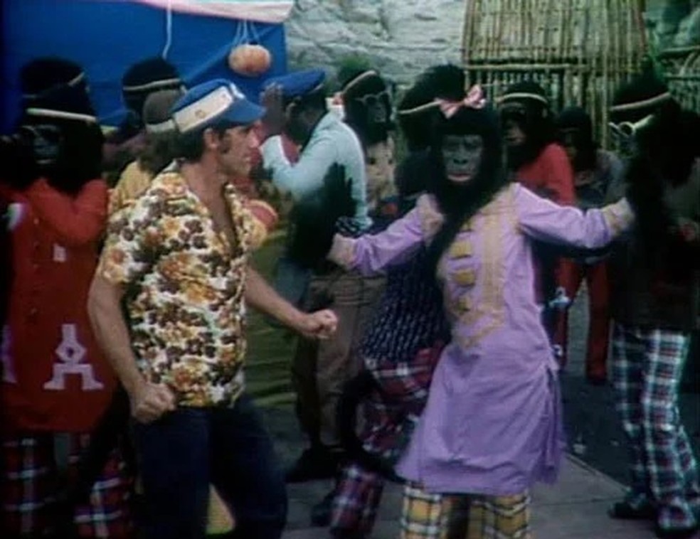 ‘O trapalhão no Planalto dos Macacos’ (1976) — Foto: Reprodução