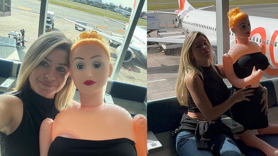 Criadora de contedo adapta ideia de companhia e apresenta sex doll em  experimento pblico: 'No  s fetiche,  sobre afeto'