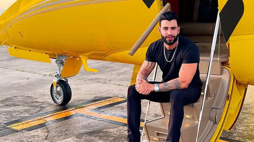 O cantor sertanejo Gusttavo Lima