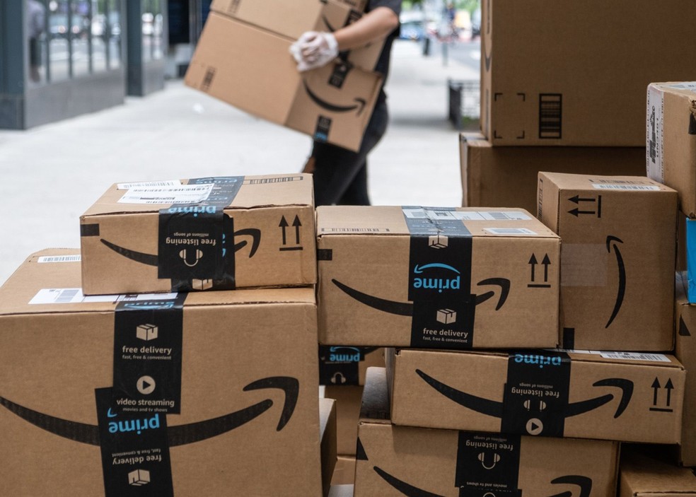 O Pacote Saiu De Uma Instalação Da Amazon