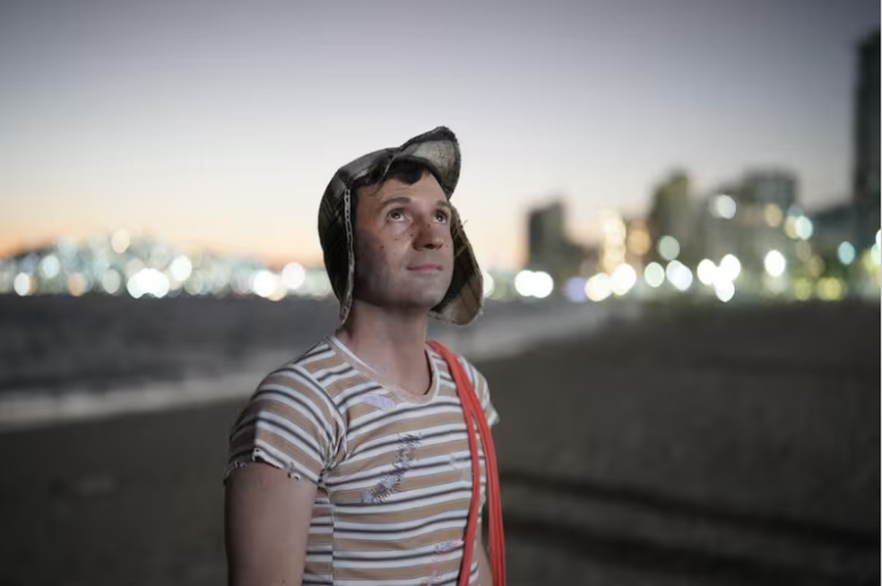 Pablo Cruz na série'Chespirito' — Foto: Divulgação