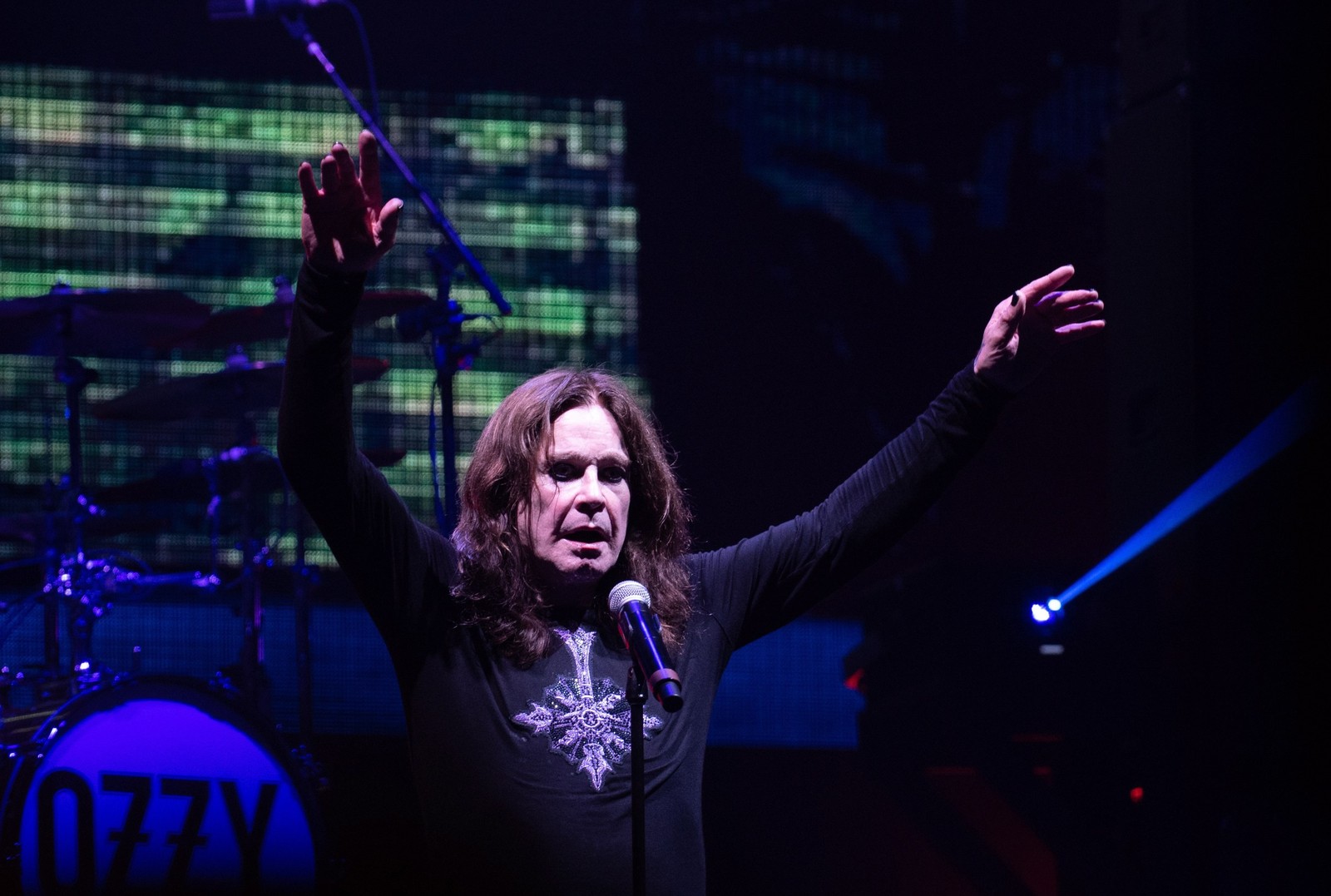 O Cantor Ozzy Osbourne, Empresentação NoRio de Janeiro, EM 2018 - Foto: Luiz Henrique Estevam/Zimel/Zimel/agência Globo