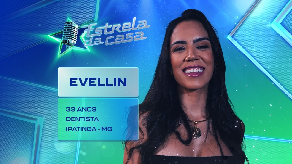 Evellin participa do 'Estrela da casa' — Foto: Divulgação
