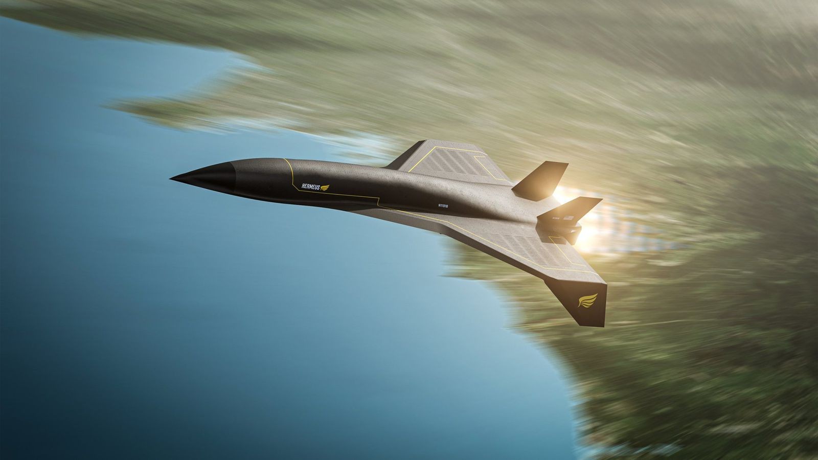 Nasa apresenta formalmente seu avião mais rápido do que o som, o X-59