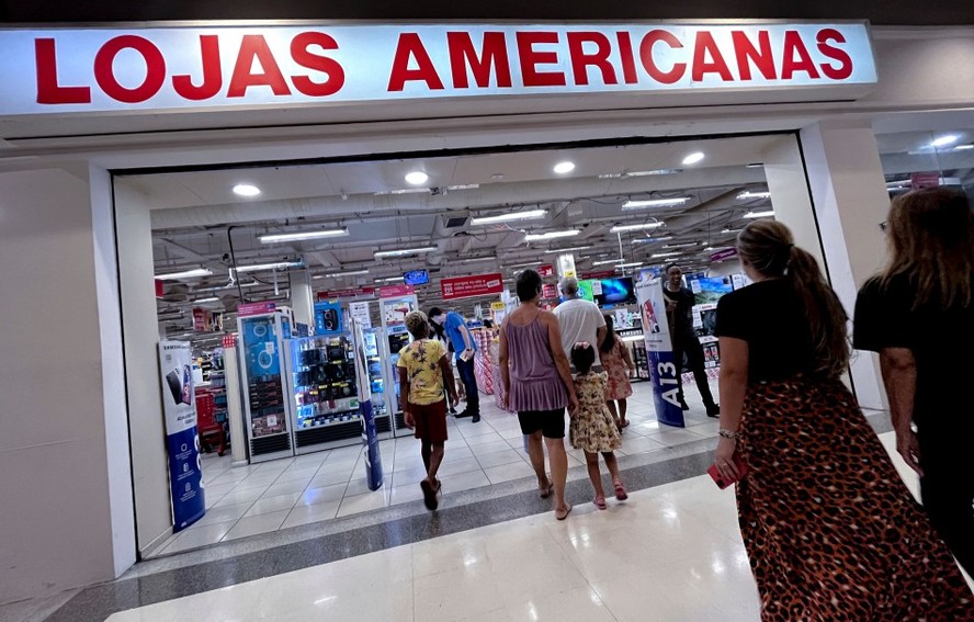 Entrada da Americanas no Norte Shopping, no Rio de Janeiro