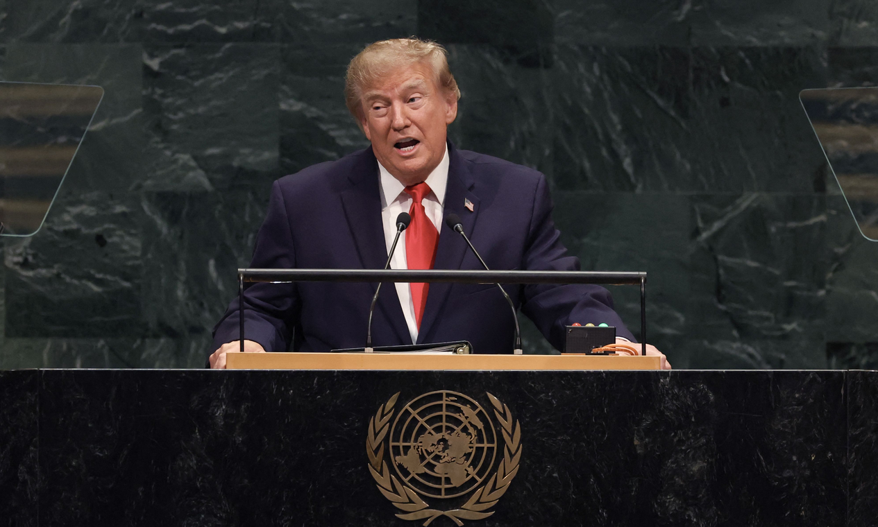 Na ONU, Trump ameaça uso da força na América Latina e reitera que 'aniquilará' o Irã se não houver acordo