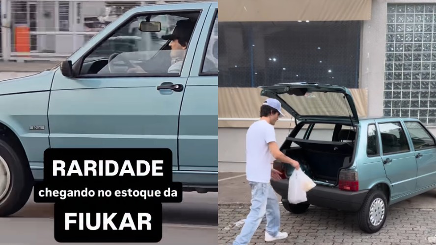 Após anunciar loja de carros, Fiuk coloca Uno Mille à venda em meio a crise financeira; veja preço - QTU Questões do Universo