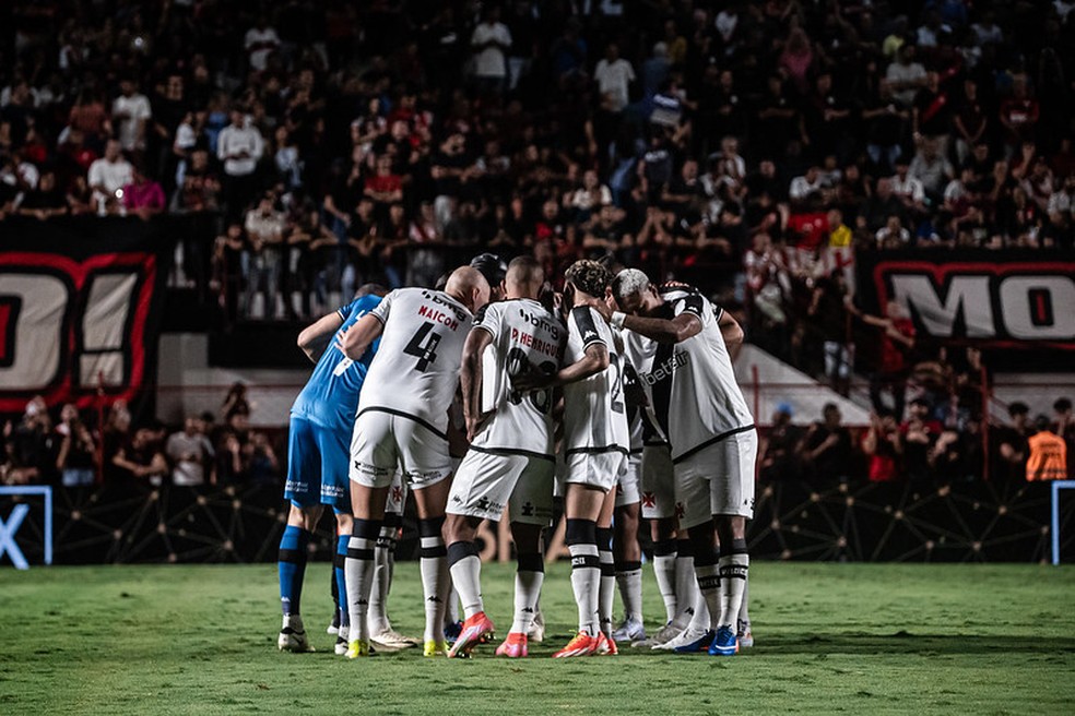 Vasco venceu o Atlético-GO por 1 a 0, ontem, pelo Brasileirão — Foto: Leandro Amorim/Vasco