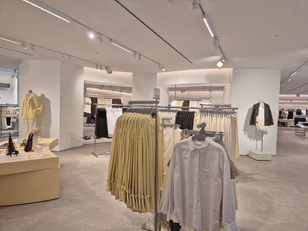 Loja da H&M no Shopping Iguatemi, em SP — Foto: Ana Flavia Pilar / O GLOBO