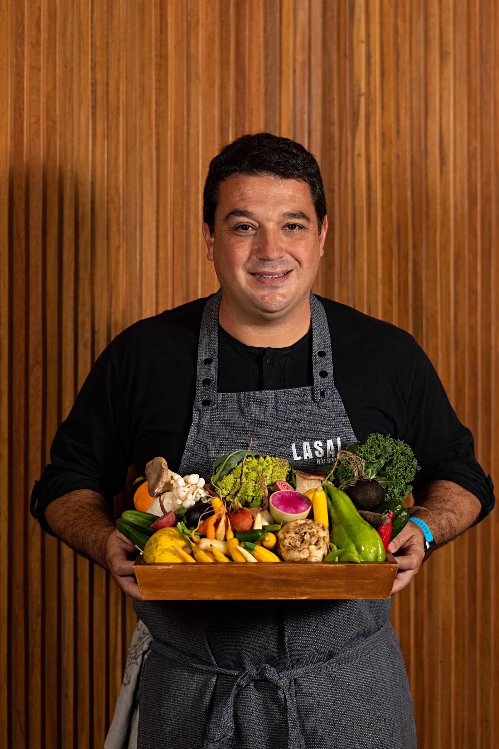 Rafa Costa e Silva, eleio Melhor Chef do Prêmio Rio Show de Gastronomia 2023 — Foto: Rodrigo Azevedo