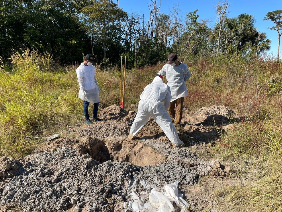 Polícia Civil de MT descobre cemitério clandestino de facção criminosa em  área rural; fotos