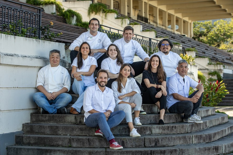 Chefs dão aulas sobre técnicas de cozinhas internacionais no Rio Gastronomia 2023, no Jockey Club