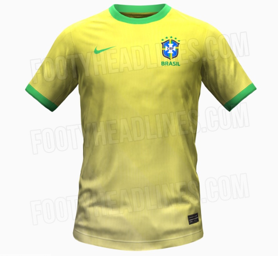 Camisolas de Futebol Brasil Equipamento Principal Copa América