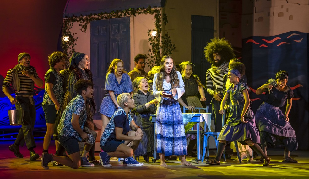 Musical'Mamma mia'. — Foto: divulgação