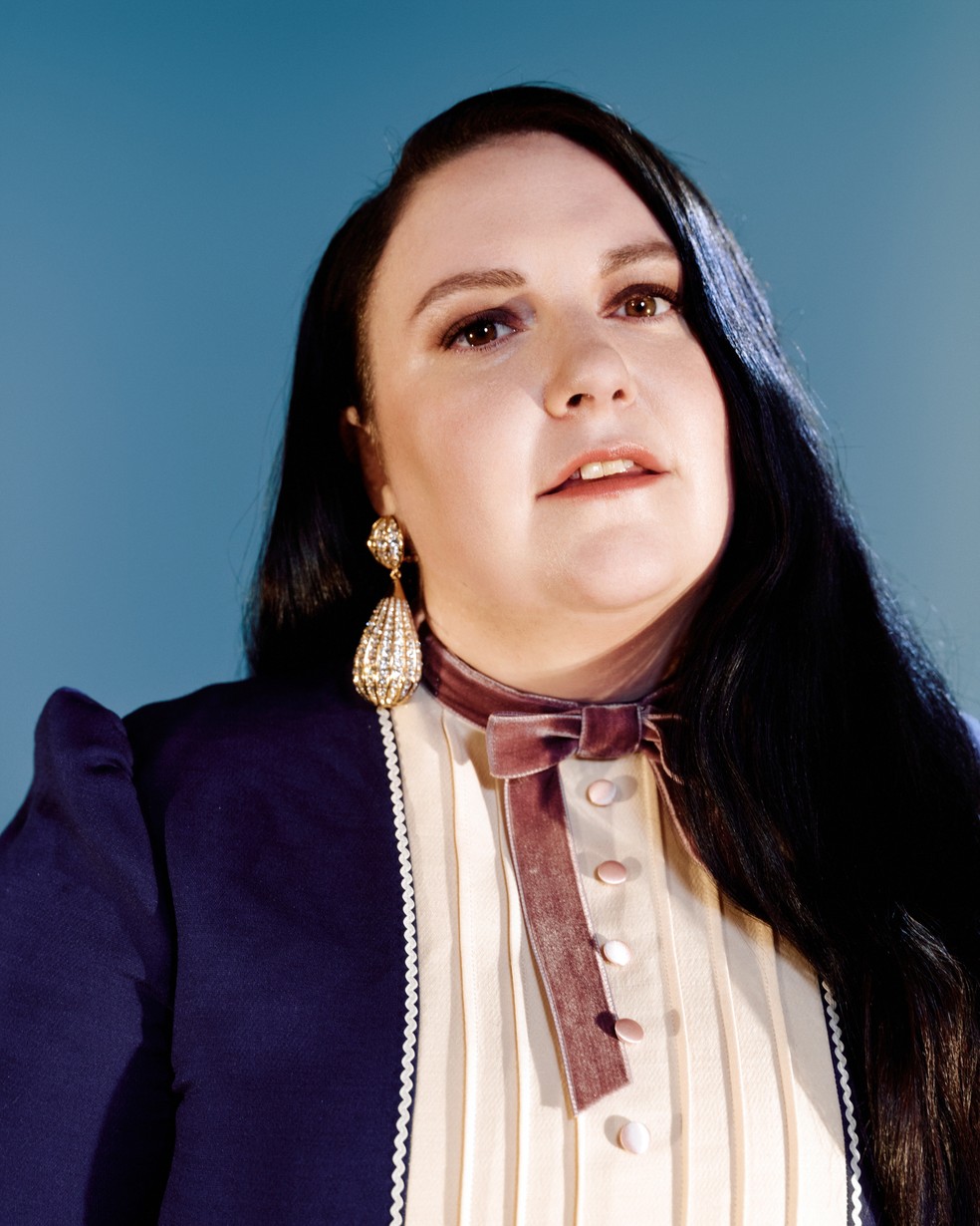 Lena Dunham é criadora da série "Too much", da Netflix — Foto: Caroline Tompkins/The New York Times