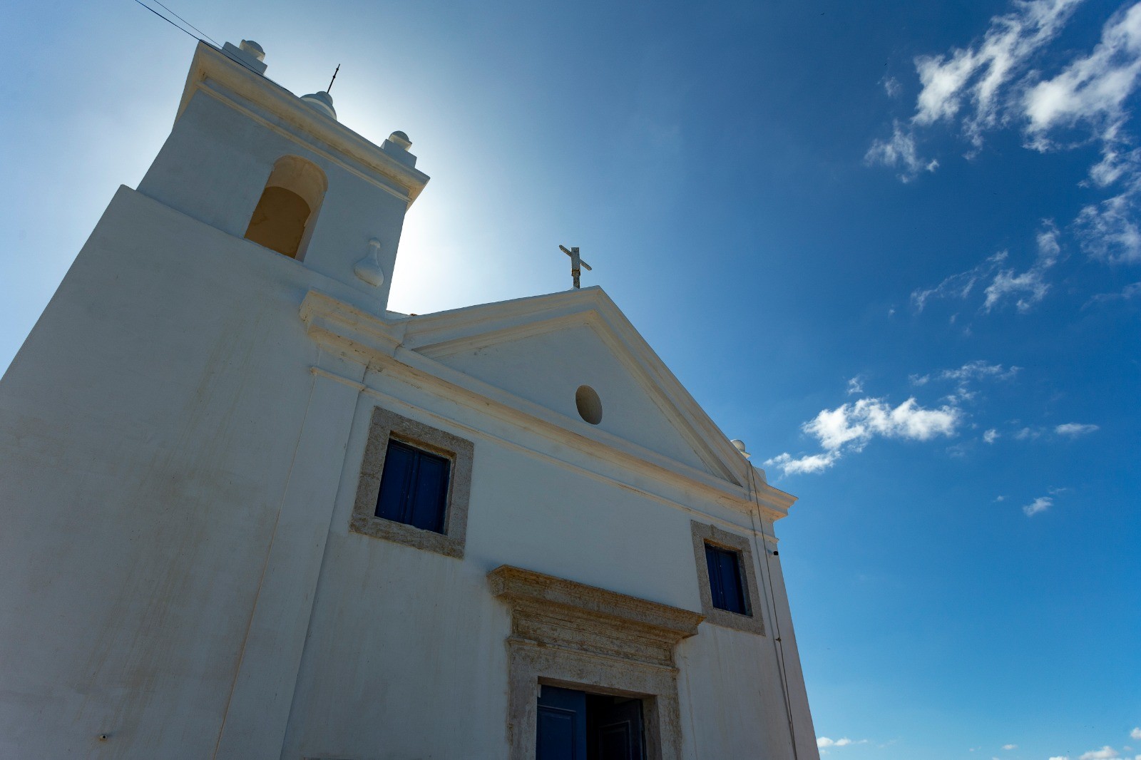 A Capela de Nossa Senhora da Boa Viagem: templo foi erguido por volta de 1650 e reconstruído em 1780 — Foto: Roberto Moreyra