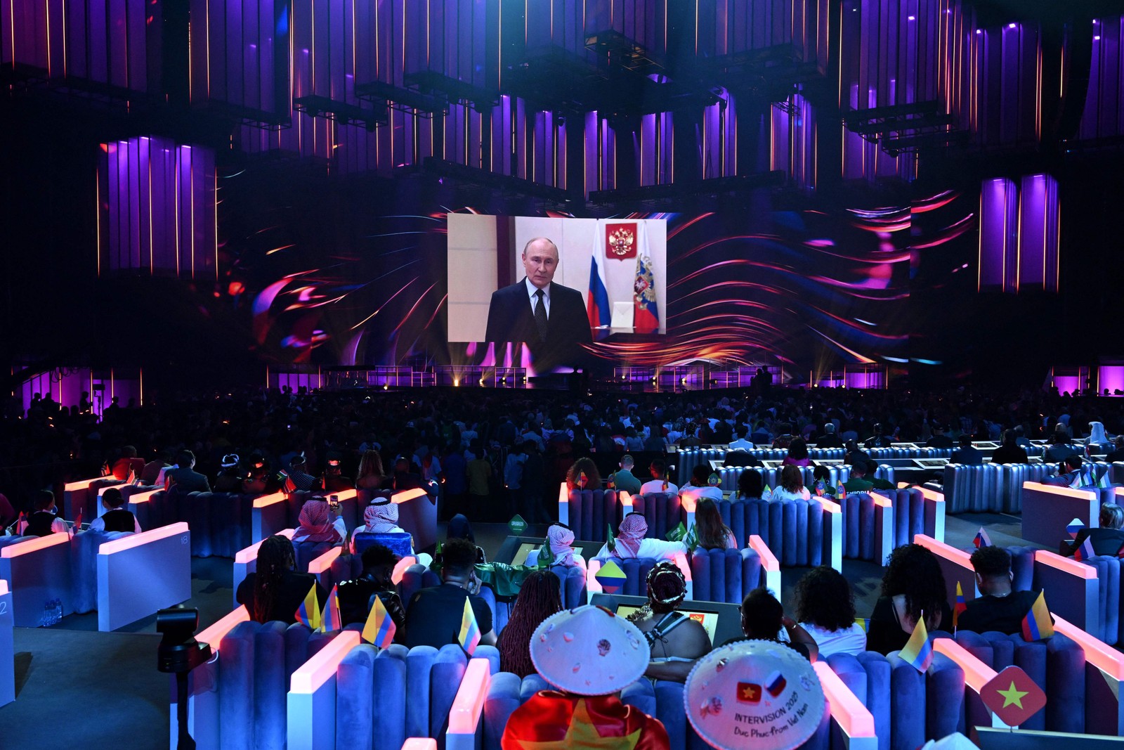 The competition resumed in February on the orders of Russian President Vladimir Putin - Photograph: Olesya Kurpiyeva/AFP