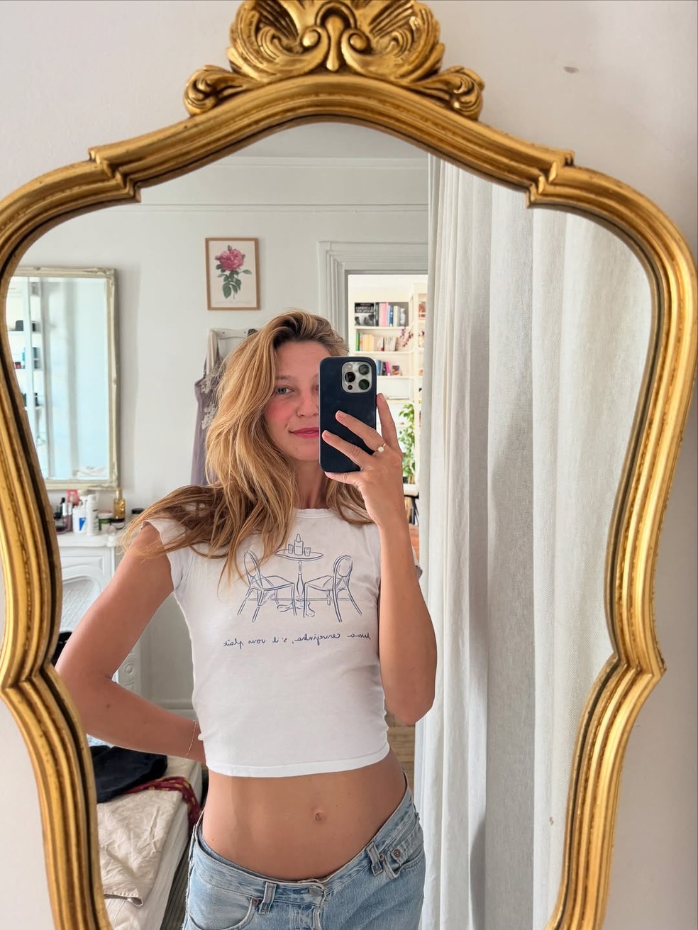 Luisa Meirelles fala sobre criatividade, beleza e autenticidade em Paris — Foto: Reprodução Instagram