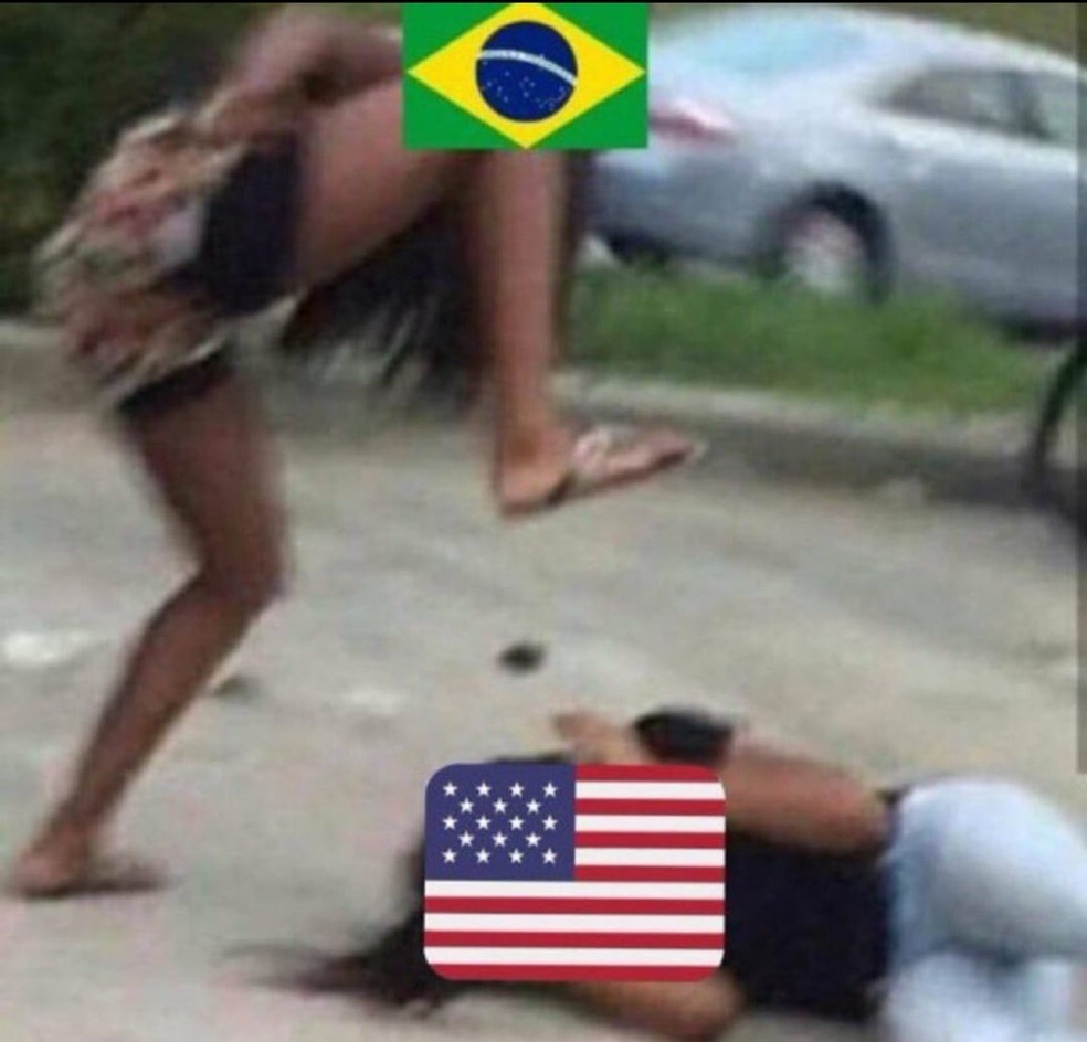 memes tomaram conta do perfil do do basquete do dos eua - foto: reprodução Redessociais