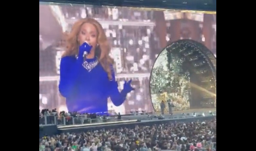 Beyoncé homenageia Tina Turner durante o show de Londres; assista