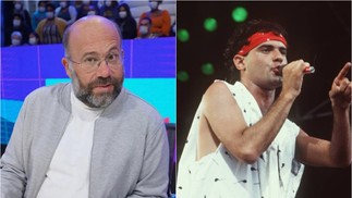 Otavio Muller is Cazuza's first cousin. The actor was married to Preta Gil, with whom he has a son, Francisco. Subsequently, he married Adriana Junqueira, mother of Rômulo Arantes Neto. The two are parents of two teenagers — Photo: Divulgação/Globo