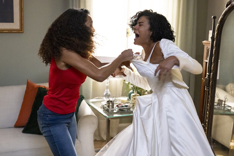 Ap s cena de briga em 39 Vale tudo 39 - Vale 