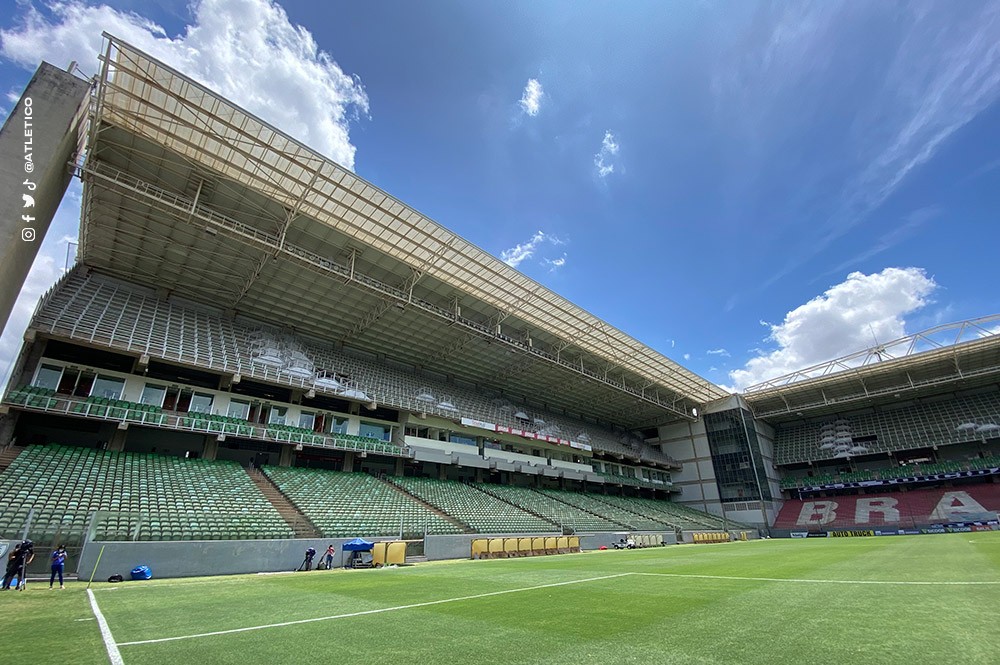 Atlético-MG x Botafogo, pelo Brasileirão, será no Independência com portões fechados