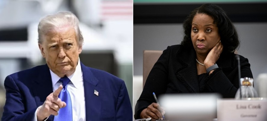 Trump anuncia investigação da Casa Branca sobre Lisa Cook, diretora do ...