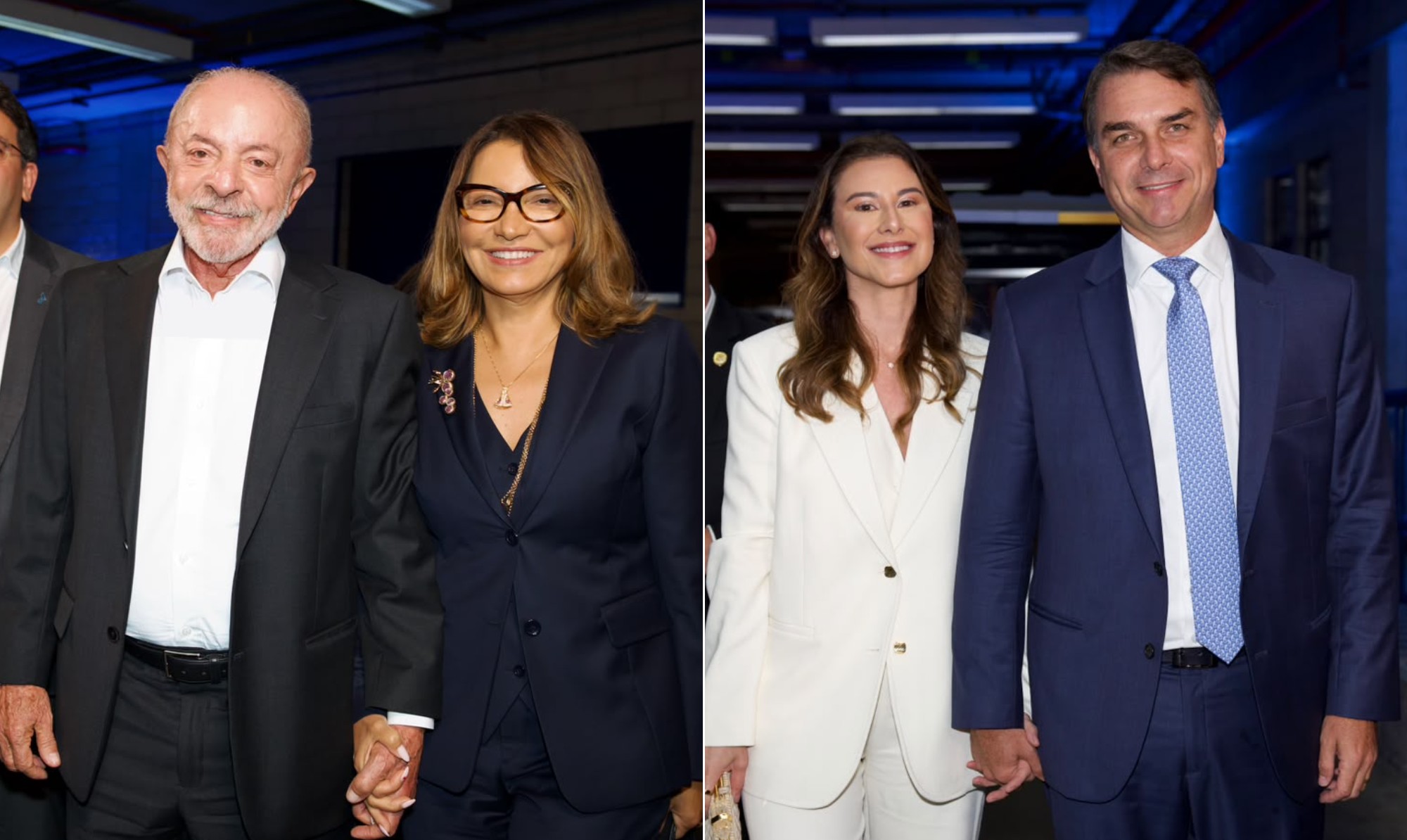 Debate da Globo: Jogo de tensão entre Lula e Flávio tem ex de Janones e mãe de Ana Clara