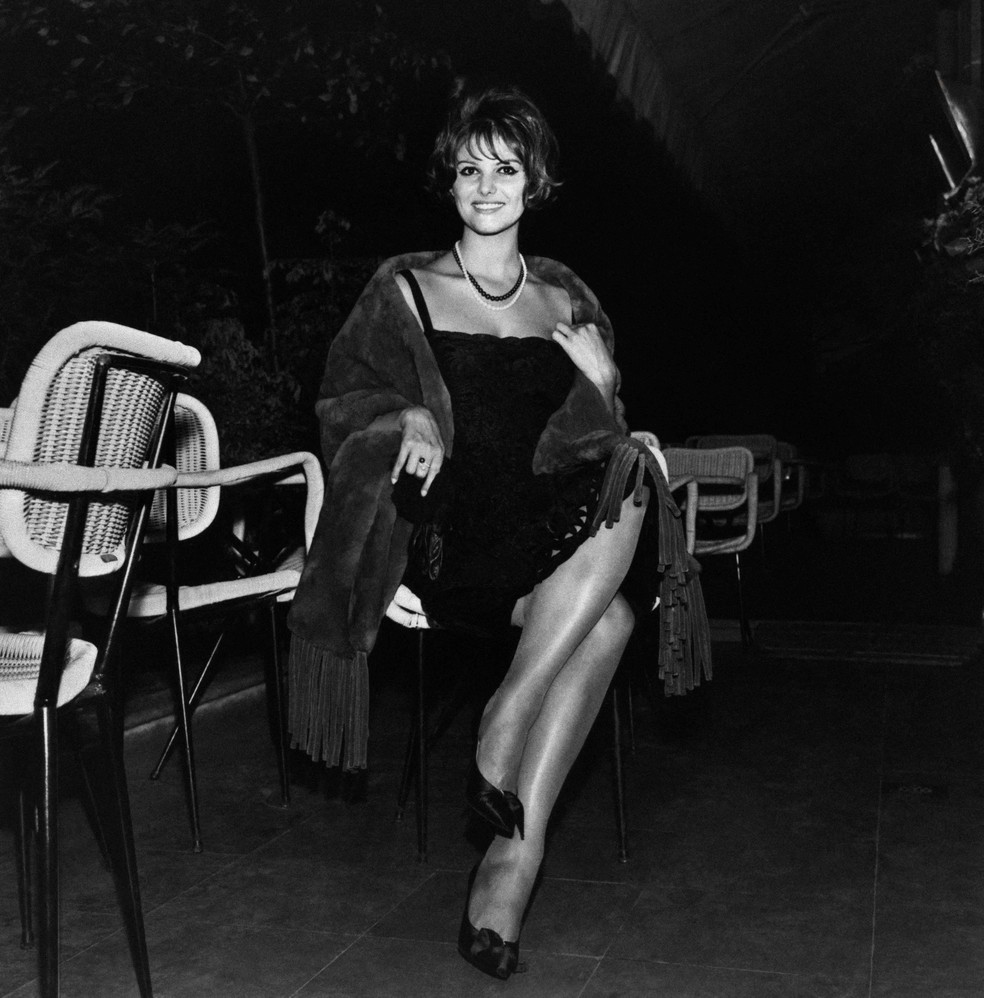 Claudia Cardinale, em 1961 — Foto: Pierre GUILLAUD / AFP