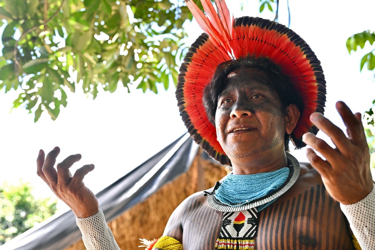 Cacique prepara grupo para conter avanço de 200 garimpeiros em reserva na Amazônia: 