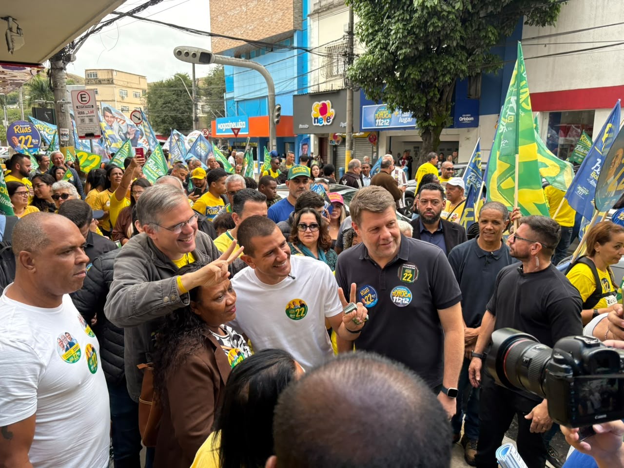 Ruas faz giro pelo Sul Fluminense, mas deixa Piraí, cidade de Pezão, fora da agenda - Foto