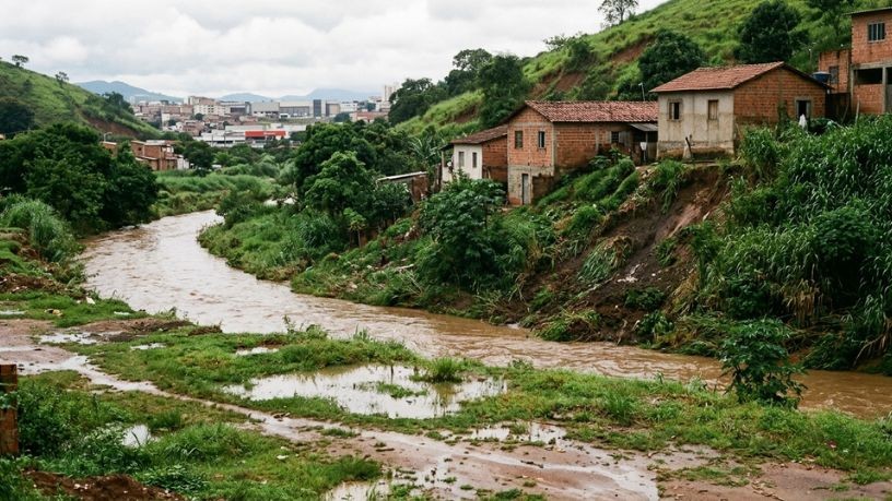 Engenheiro ambiental Felipe Schroeder dos Anjos alerta: cidades brasileiras seguem despreparadas diante de enchentes e deslizamentos - QTU Questões do Universo