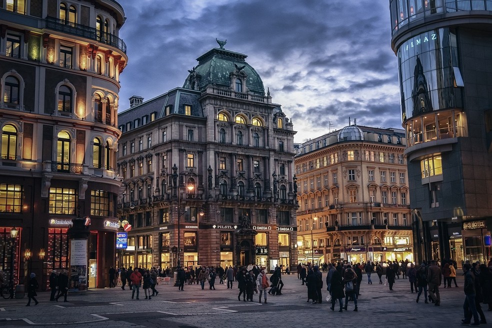 Vienna, na Áustria, é considerado o melhor lugar para se viver em 2023 — Foto: Pixabay