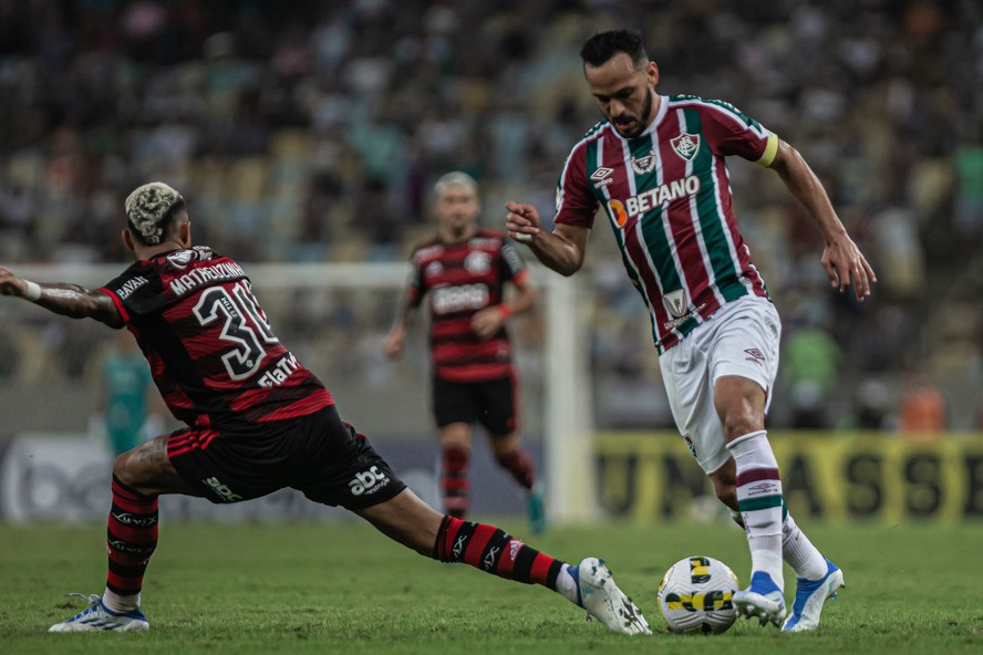 Yago Felipe atuando pelo Fluminense