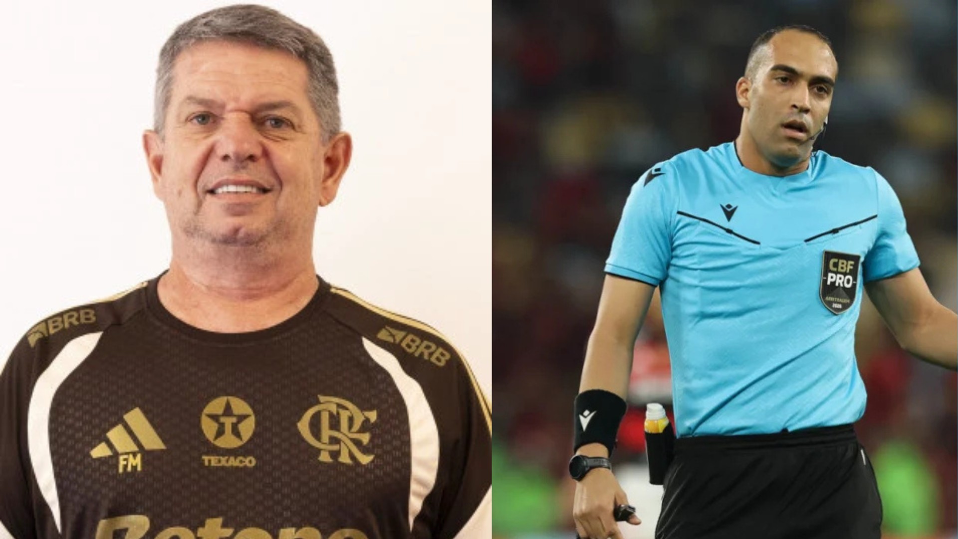 Massagista do Flamengo ameaçou árbitro no intervalo do jogo contra o Palmeiras: ‘Não sai vivo daqui hoje’