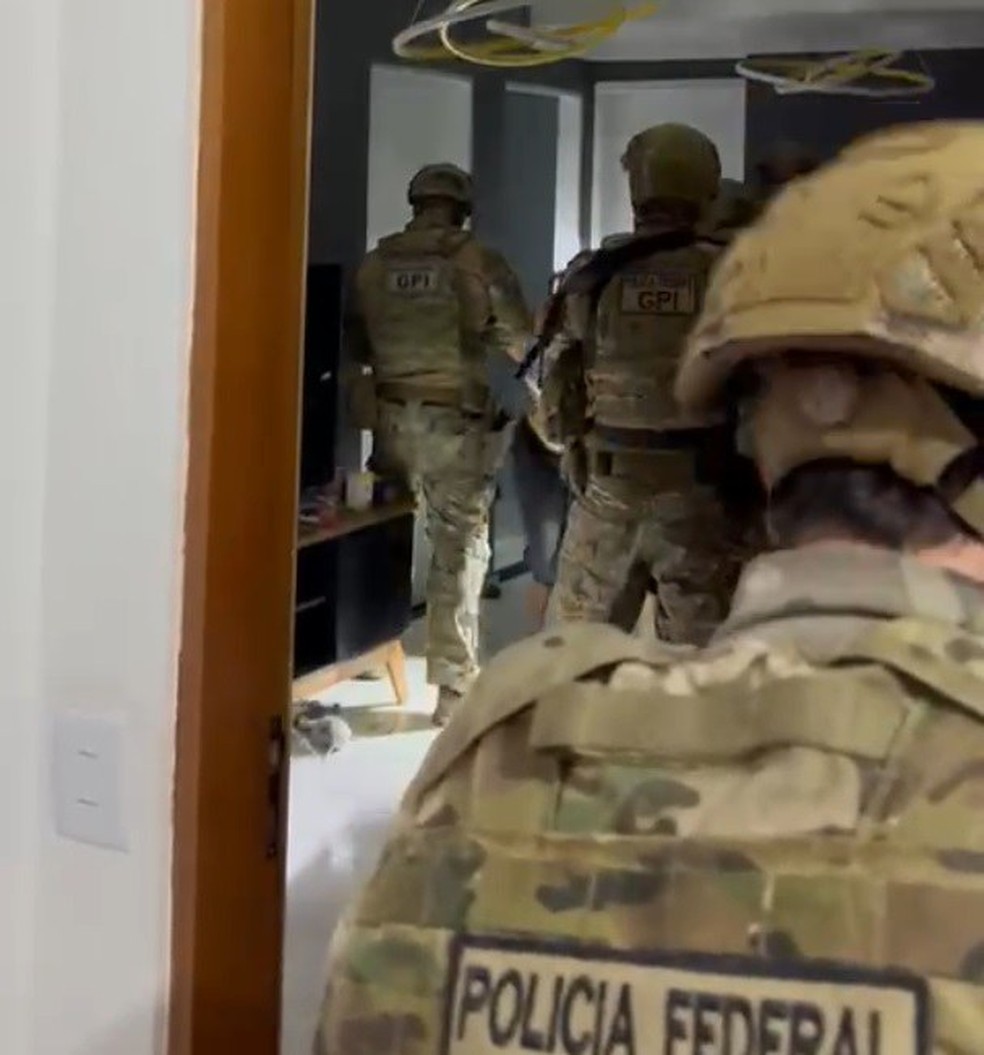 Operação Last Call culminou com a prisão de um dos líderes da organização criminosa responsável pelo envio de cocaína à Alemanha — Foto: Divulgação PF