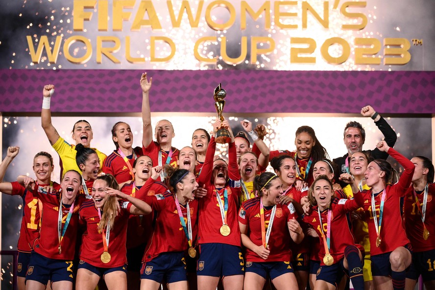 Espanha é a nova campeã da Copa do Mundo feminina