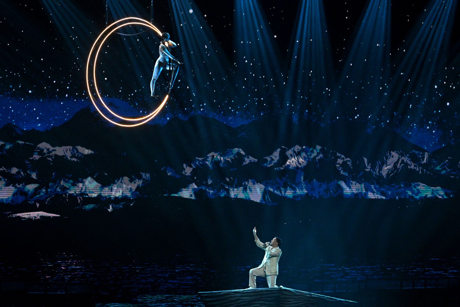 The event was created at the time to compete with Eurovision and its Western values "decadent" – Photography: Olesya Kurbaeva/Agence France-Presse