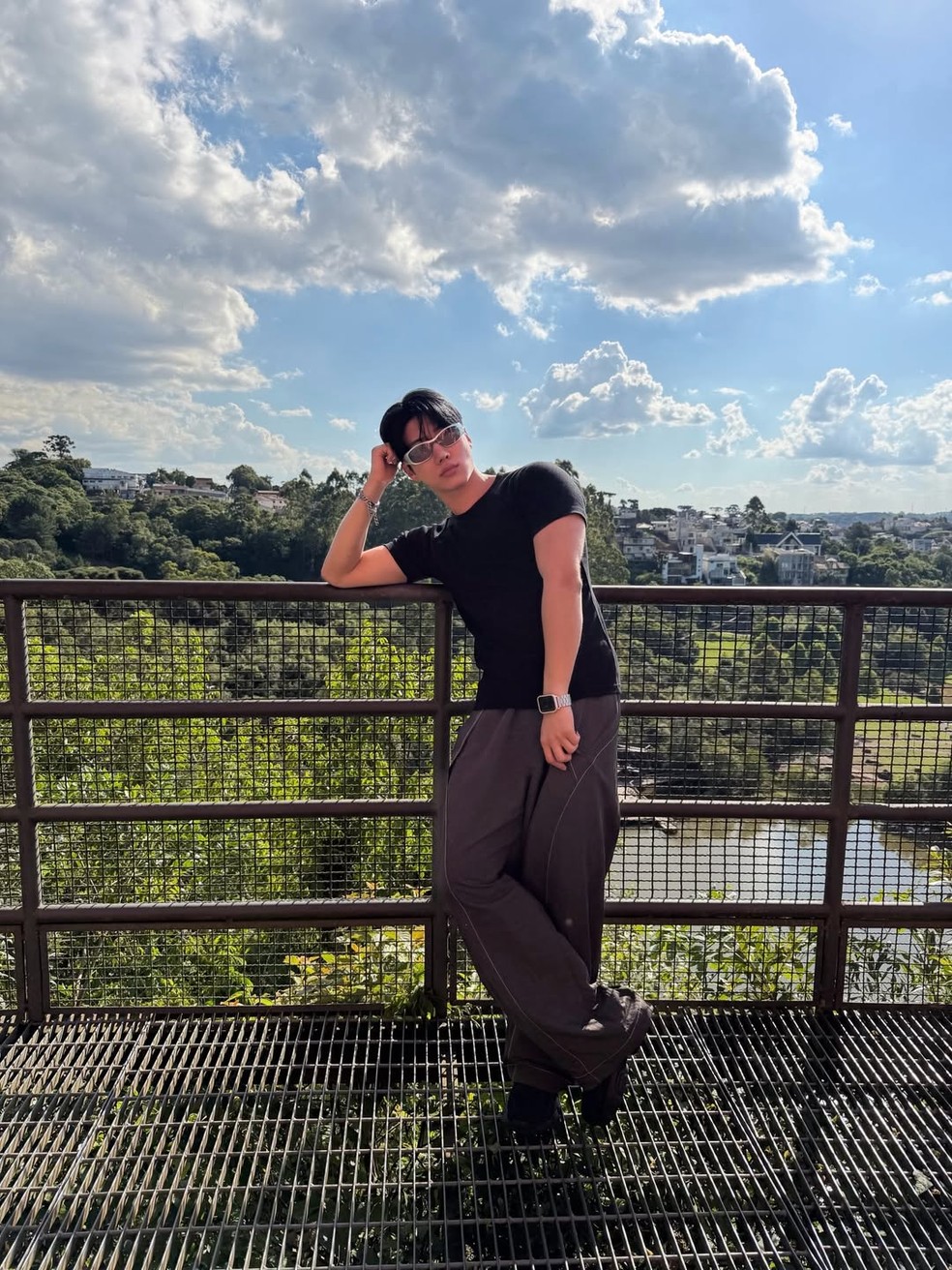 Conheça Hooni, o influenciador coreano que viralizou após cantada em Ana Castela — Foto: Reprodução Instagram