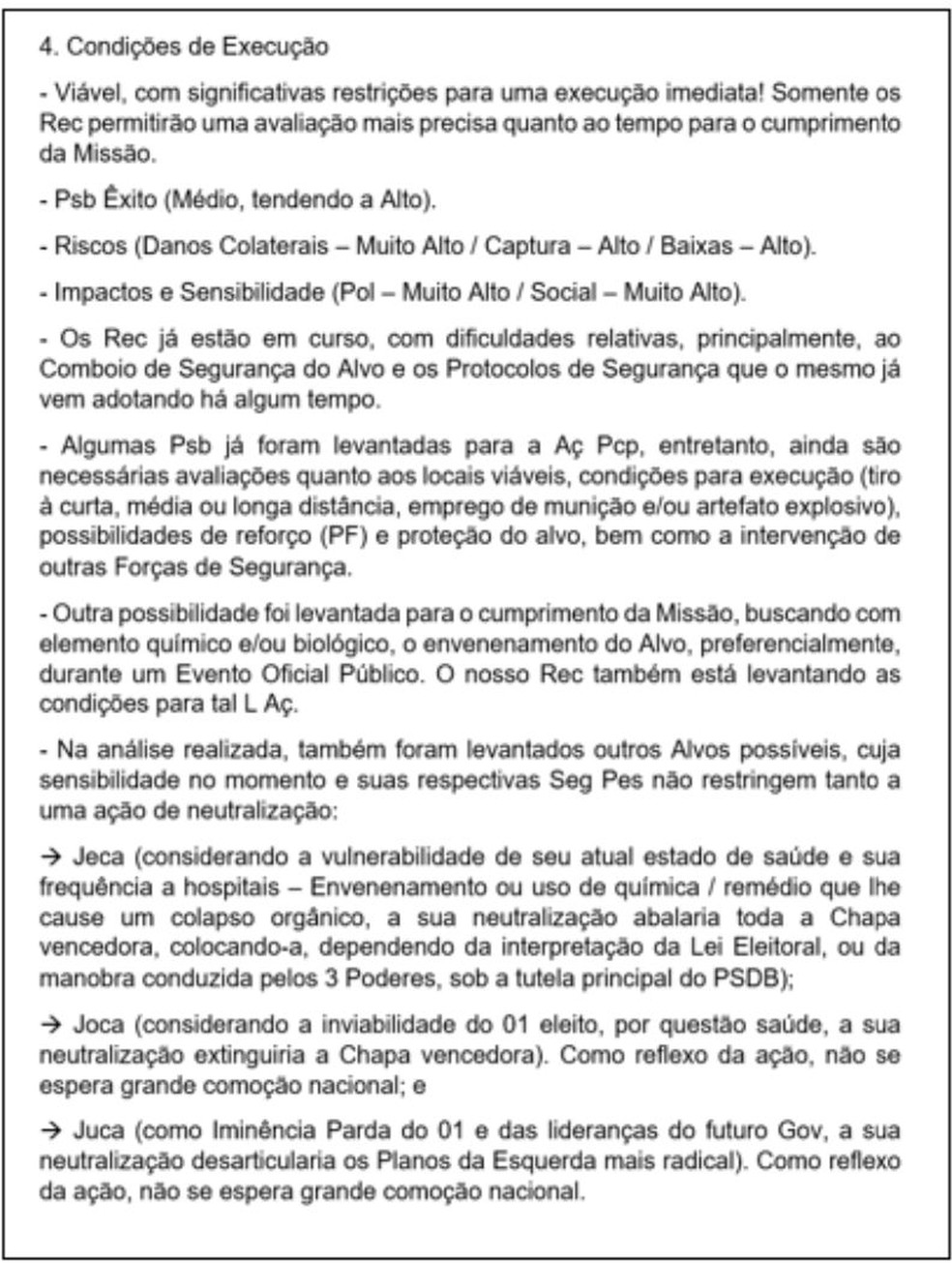 O plano para matar Alexandre de Moraes — Foto: Reprodução/PF