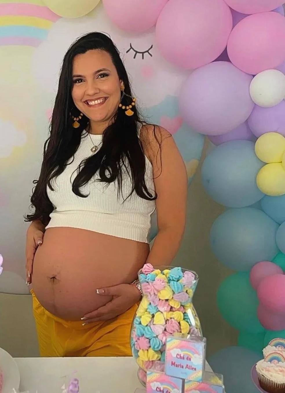 Jovem morta por bala perdida na Linha Amarela deixa bebê de 7 meses