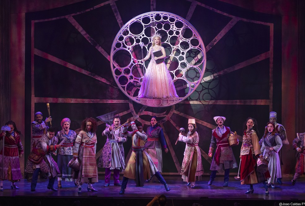 "Wicked” estreia em julho no complexo, que deverá passar a investir mais também em projetos capazes de inserir a Cidade das Artes na rotina dos cariocas — Foto: Divulgação