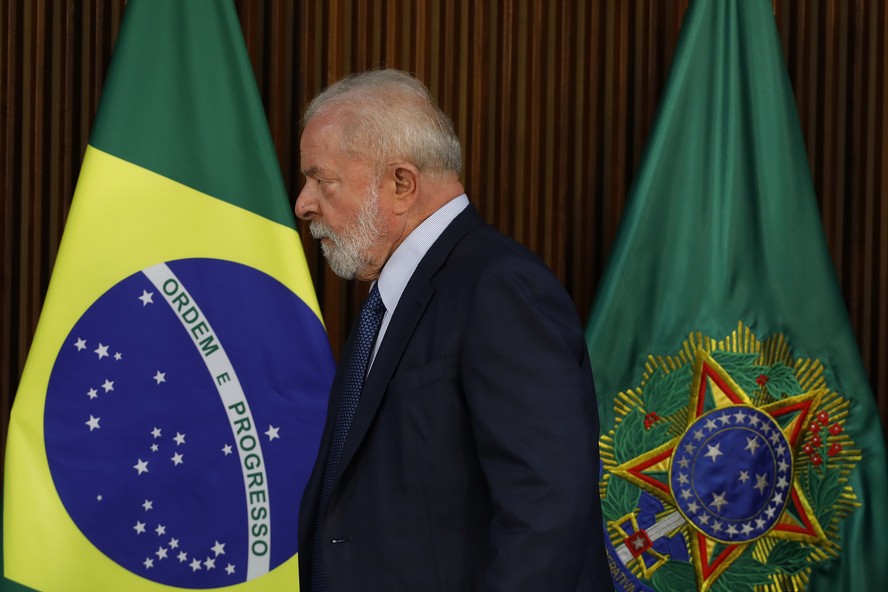 O presidente Luiz Inácio Lula da Silva 27/01/2023