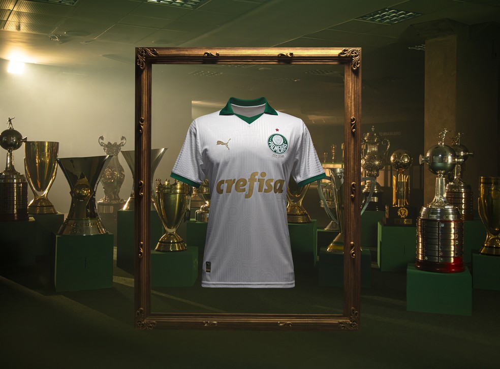 Palmeiras 2nd uniform for 2024 — Photo: Disclosure
