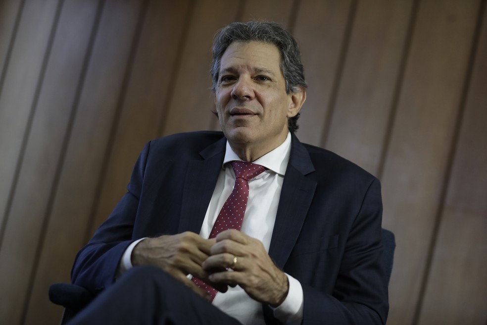O ministro da Fazenda, Fernando Haddad — Foto: Cristiano Mariz/Agência O Globo
