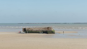 Aumento do nível do mar ameaça praias históricas do 'Dia D' na França